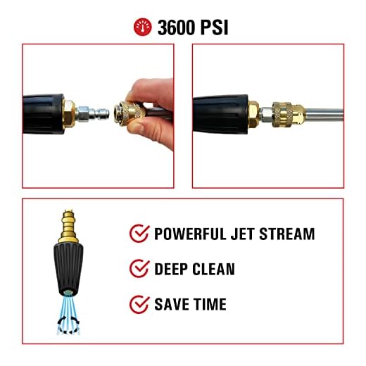 Simpson 3600 PSI Turbo Pressure Washer Nozzle