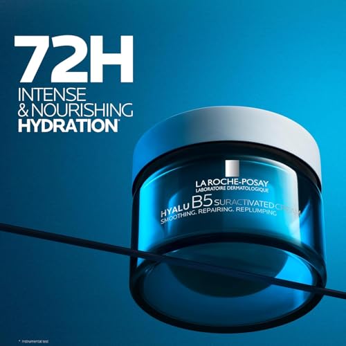 Factory EU - France COSMETIQUE ACTIVE PRODUCTION (C.A.P) (LIDV) La Roche-Posay Hyalu B5 Suractivated Anti-Aging Face & Neck Cream, Firming Face Moisturizer With 3 Types of Hyaluronic Acid for All Skin Types, 72hr Hydration + Anti-Wrinkle, 1.7 fl oz