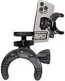 Mob Armor MobNetic Claw with 360° Rotation - Bar Mount for Golf Carts, Strollers, or Any enclsoed cab Vehicle with Round or Square Tubes- Universal Car Magnetic Phone Mount, Assembled in USA - Black