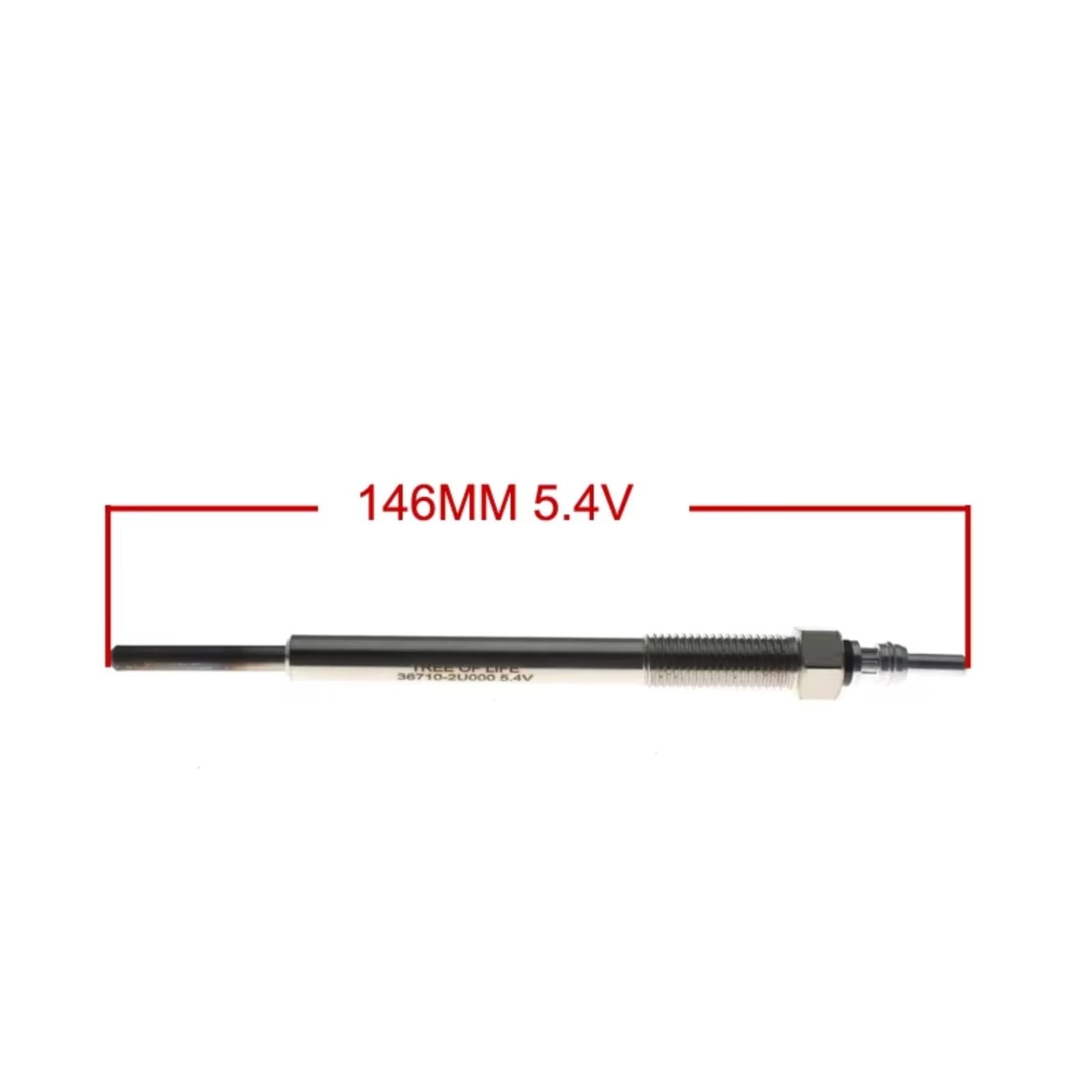 367102U000 Compatible Con Kia Para Ceed Para Proceed Para Stonic Para Xceed 5.4V 1.6 CRDi 2018 2019 2020 2021 2022 2023 Bujías Precalentamiento. Bujías de precalentamiento