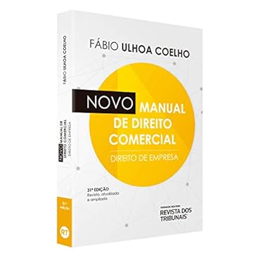 Capa do livro Novo Manual De Direito Comercial