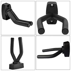 Guitar Mall Mound Hook Murner Murner Mol Mol Molon Black Display Rack Stand With Vis pour Music Retail Stores Bedrooms… - Les Beatles, Paul McCartney, John Lennon, RIngo Starr, George Harrison Guitar Mall Mound Hook Murner Murner Mol Mol Molon Black Display Rack Stand With Vis pour Music Retail Stores Bedrooms… – Image 3