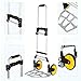 YWGWC Utility Carts Trolley cart, King Truck Trolley, Trolley cart, Folding Portable Luggage cart, Small Trolley, Trailer Shopping Foldable, Folding Household Large Load Shopping cart with Wheels