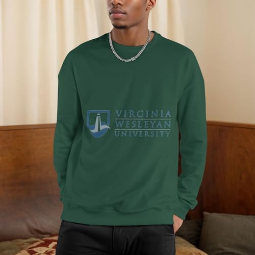 Virginia Wesleyan University Logo Men'S Hoodie, Fleece Hoodie, Hooded Sweatshirt For Men4