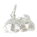 Hase Sterling Silber Anhänger .925 x 1 Kanninchen Hasen Anhänger ec1209