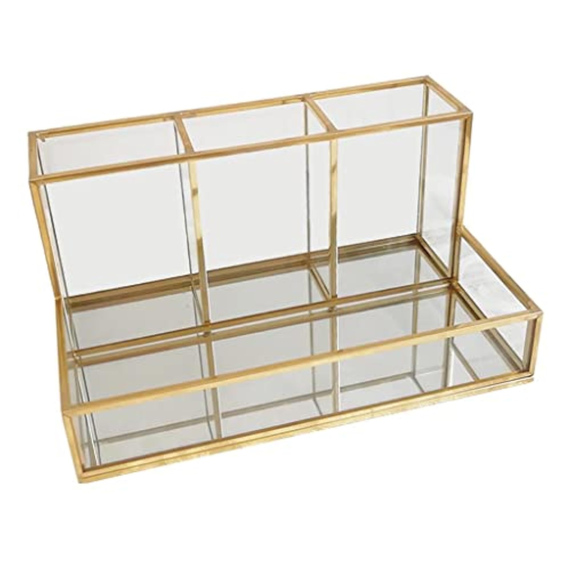 Cosmetic Case Jewelry Organizer Holder, Makeup Storage