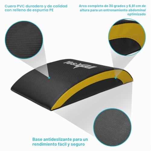 Miniatura 3 de Yes4All Ab Mat, Alfombrilla de Ejercicio para Abdominales y Abdominales para Ejerciciosde Movimiento Abdominales