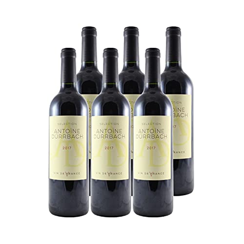 Sélection Antoine Dürbach Rouge 2017 - Dauvergne - Ranvier - Appellation VDF Vin de France - Origine Vallée du Rhône - Vin Rouge de la Vallée du Rhône - Lot de 6x75cl - Cépages Syrah, Cabernet Sauvign Cover