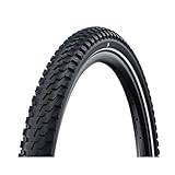 schwalbe marathon plus 700x25c Barra central fácil de rodar Schwalbe Marathon Plus MTB Performance Line - Neumático para Bicicleta, Color Negro/Reflex, 29 x 2,35