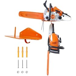 Chainsaw Hanger, 1 Pack Chainsaw Holder Wall Mount, Chainsaw Storage Rack | Chainsaw Rack, Chain Saw Holder Wall Mount, Chainsaw Storage Holder, Chainsaw Accessories Garage Organization Rack