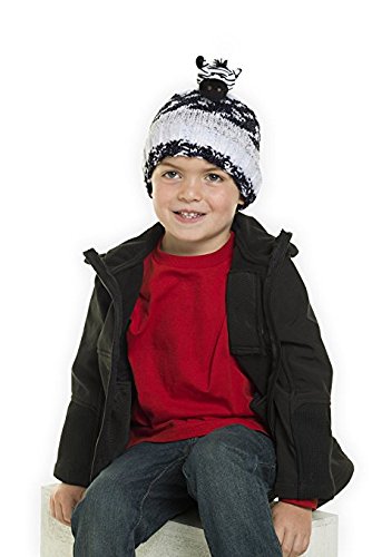 Dmc Top This Knitting & Crochet Yarn Kit, With Zebra Plush Toy #TOP6