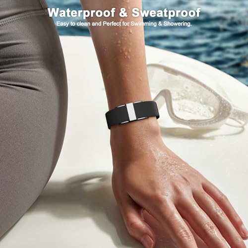 Silicone Replacement Strap compatible with Hume Band (Grey+ArmyGreen) by Tubkam - Used condition - Image 3