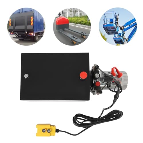 Bomba hidráulica de 12V con control remoto para elevación sin esfuerzo 3
