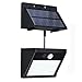 Produktbild Solarleuchten 28 LED für Aussen bewegungsmelder Superhelle,[Trennbarer Solar Panel] 3 Modi Solarlampen für Indoor/Outdoor Wasserdichte Solar Leuchte für außen,Lager, Patio,Deck, Balkon,Hof, Außenwand