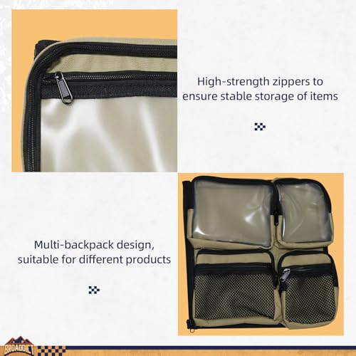 Image of Molle Panel Organizer For Multi-Size Molle, 4-In-1, Modular Molle Backpack, Molle Panel Accessories Sling Bag Shoulder Sling Pack Molle