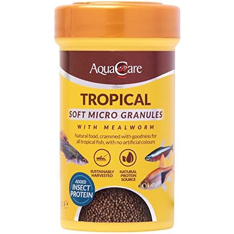 AquaCare Micro Pellet Fish Food for Small Fish Cover