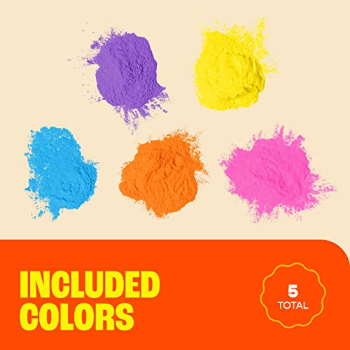 Chameleon Colors Color Powder, 5 Colors Of Holi Powder, 25 Pounds (5 Pounds Per Bag), Pack Of 5 #TOP2
