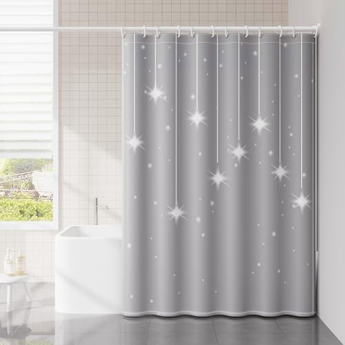 Rideau de douche polyester anti-éclaboussures pour sol toujours sec - 2