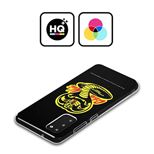 Head Case Designs Officially Licensed Cobra Kai Logo Graphics Soft Gel Case Compatible With Samsung Galaxy A12 (2020) #TOP1