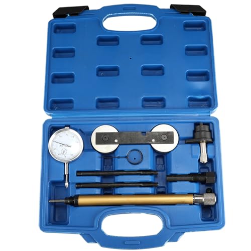 GEAREVER Motor Steuerkette Werkzeug Motor Einstellwerkzeug Satz, Steuerkette Wechsel, Messuhrhalter + Messuhr kompatibel mit VAG Audi VW Skoda SEAT 1.2 1.4 1.6 TSI FSI