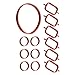 13/14x Rubber Intake Inlet Manifold Seal Gasket Repair Kit For Bmw E87 E46 E90 E91 E92 E93 E39 E60 M57 11612246949 13547792098(13Pcs)