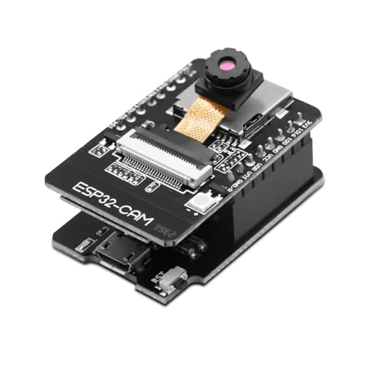 APKLVSR ESP32-CAM Entwicklungsplatine, ESP32 CAM MB WiFi/Bluetooth Entwicklung Board DC 5V Dual-Core-Entwicklungsplatine mit OV2640 Kamera TF Card Module, Micro USB Port,kompatibel mit Arduino