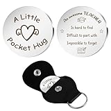 Teacher Appreciation Gifts Graduation Gifts Teacher Gift for Women Pocket Hug Back to School Token Cute Keychains Teachers Retirement Gift for Women End of the Year for Teachers Easter