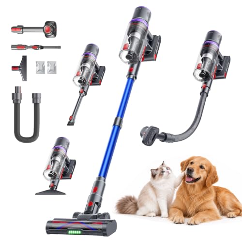 SMOTURE Cordless Vacuum Cleaner 650W 55KPA 70Mins
