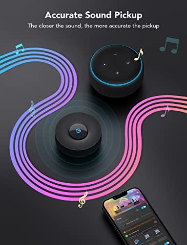 Govee Music Sync Box, Bluetooth Group Control 7 Devices, 22 Dynamic Music Modes, Battery Powered, USB Charged, Supports All Smart Colour Light Products