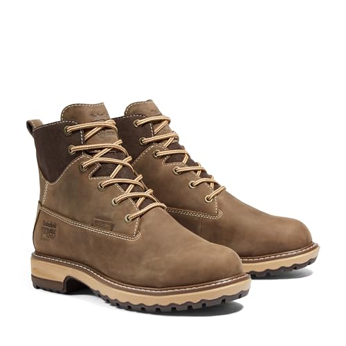 Timberland PRO Timberland PRO Women's Hightower 6 Inch Alloy Safety Toe Waterproof Industrial Work Boot, Turkish Coffee-2024 NEW, 7
