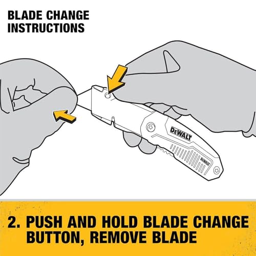 Estilete dobrável DEWALT DWHT10035L