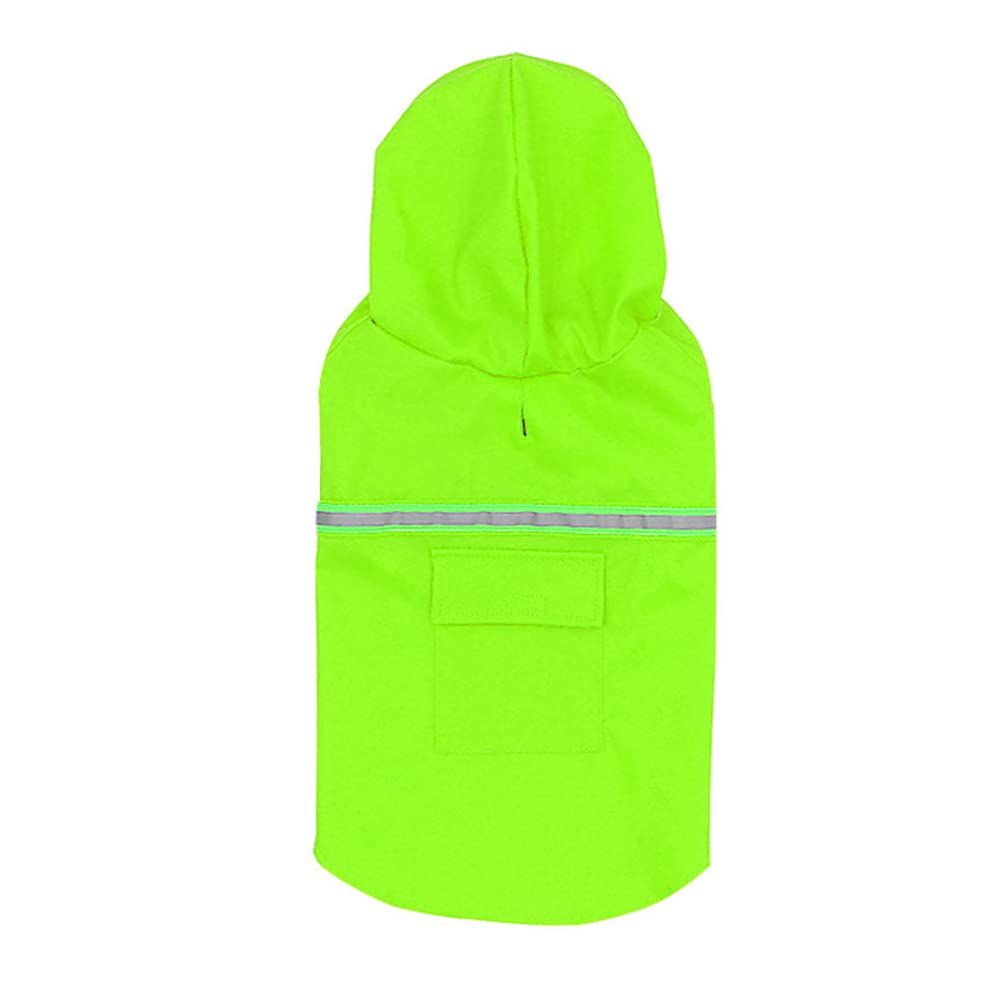 Manteau de pluie pour chien 4XL vert : l'imperméable des balades