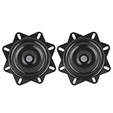 Keenso 1 Paar Bootssitzbasis, Sitz der Hochfestigkeit Hochfestigkeit 360 Grad für Meeresboot (Black)