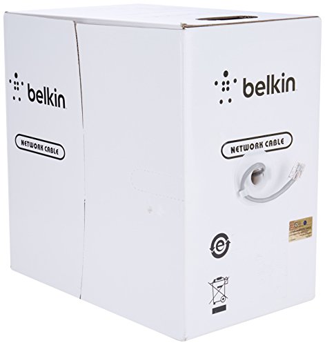 Belkin Cat-5E Bulk Patch Cable (Gray, 1000-Foot Reel) #TOP1
