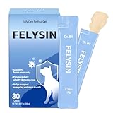 Doctor By FELYSIN L-Lysine for Cats Lickable Immune Support Supplement Allergy Relief, Sneezing, Runny Nose, Cold, Watery Eyes Respiratory Health with Beta-Glucan & Taurine – 30 Individually Packaged