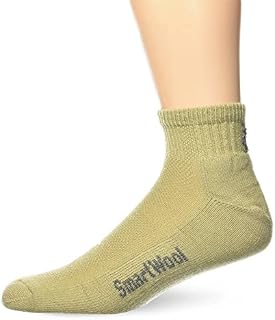Smartwool Men’s Mini Hiking Socks - Ultra Light Wool Performance Sock Oatmeal L