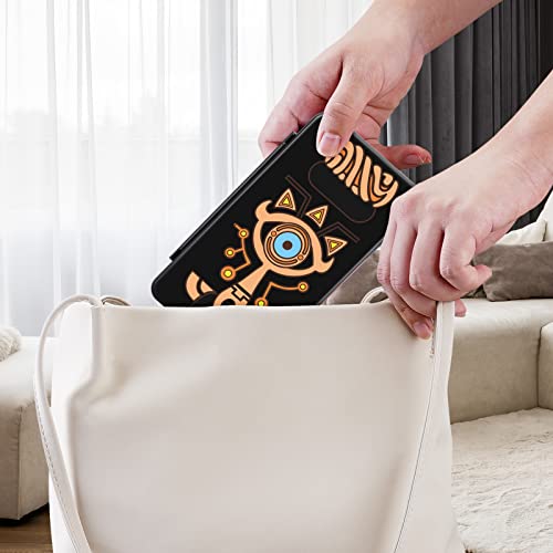 Random Pattern 24-Slot Switch Game Card Case Compatible With Switch Games & Sd Cards, The Games Holder Organizer Suitable For Switch, Lite & Oled Game Cards, Black #TOP6