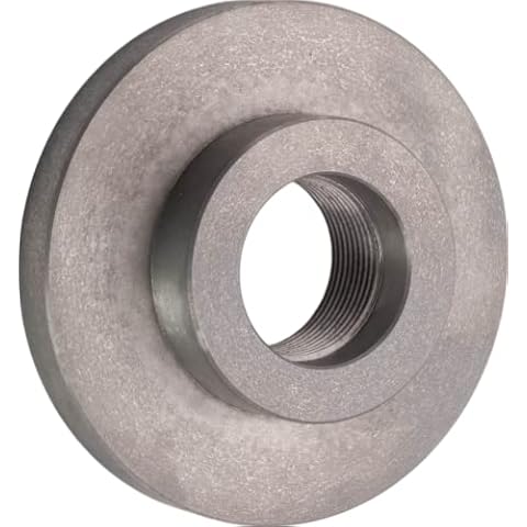 CME 6" 2 1/4"-8 Threaded Lathe Chuck Backing Plate, Machine to Fit Chuck Cover