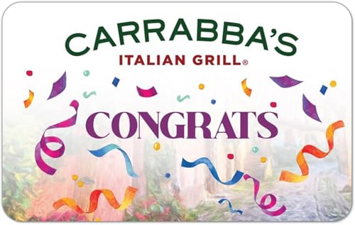 Carrabba's Italian Grill Restaurant Congrats eGift Card - $100