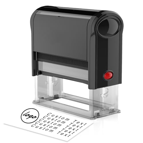 Personalized Stamp Custom Stamp Signature Stamps 9 Colors 5 Sizes/Signing Name Self Inking Personalized Rubber Stamp Business Stamps