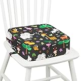 Dimensions Confortables: 32 x 32 x 10 centimètres (hauteur 10 centimètres), permettant aux enfants de partager les repas avec la famille.