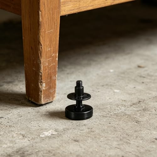 Patas ajustables para mesas estables y sin balanceos, rosca regulable 6