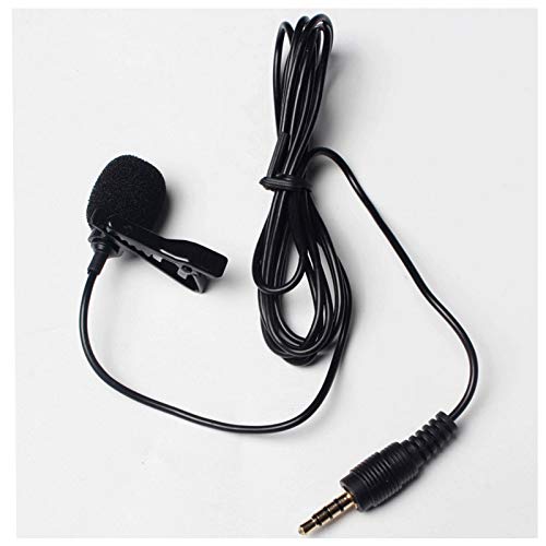 Mini microphone de table et veste avec prise jack pour PC et mobile