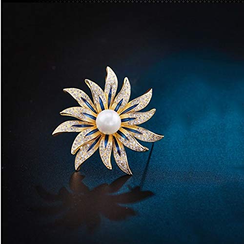 Broche fleur de soleil la solution créative pour ajuster vos vêtements fixes