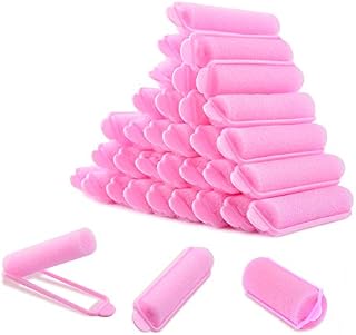 WXJ13 84 Pieces Foam Sponge Hair Rollers Sponge Curl Artifact 0.6 Inch Mini