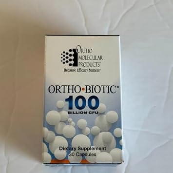 Ortho Molecular - Biotic 100 Billion CFU - 60 Capsules