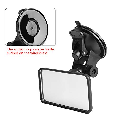 Image of KIMISS Backseat Mirror, Adjustable Car Interior Baby Rear View Mirror Kids Monitor Glass for Safety Seat with Suction Baby Mirror for Car
