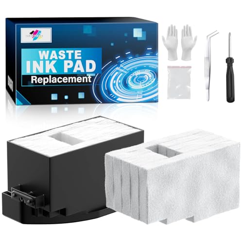 SUBLIMAKER Waste Ink Pad Replacement with Reset Software for XP-830 XP-640 XP-530 XP-630 XP-7100 XP-850 XP-950 XP-860 XP-960 XP-810 XP-820 XP-600 XP-520 Printers