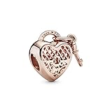 Charms Pandora Damen-Bead Charms Vergoldet 787655, Rosa