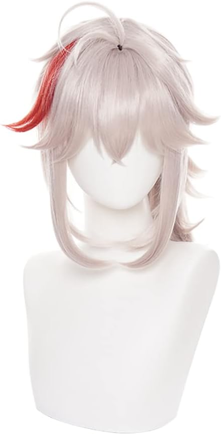 Yamia Anime Yae Miko Cosplay Wig for Game Genshin Impact Cosplay Wigs with Free Wig Cap (Kazuha)